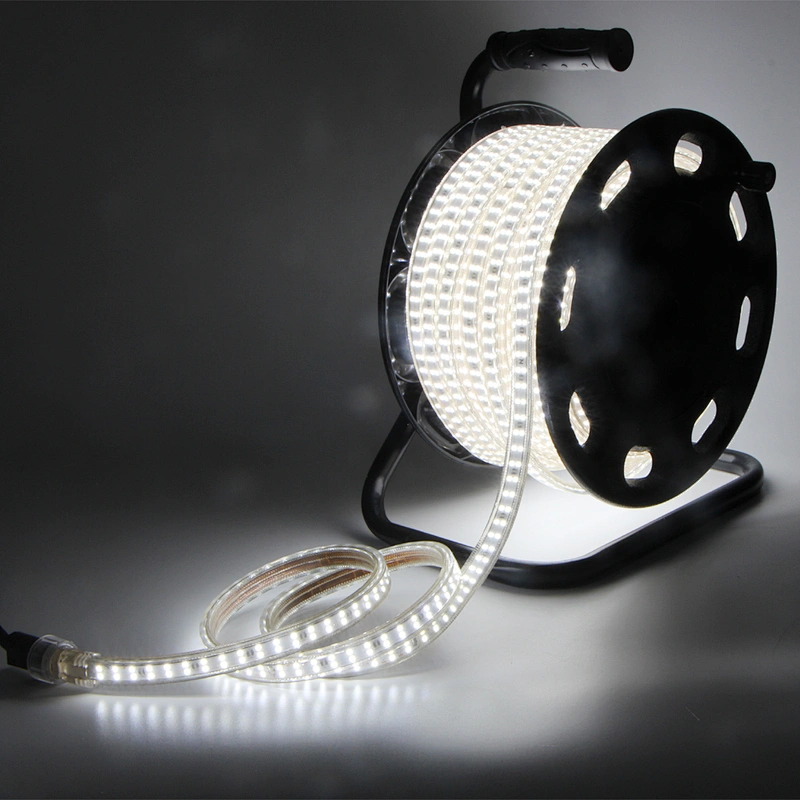 230 v Hoist Jobsite Applied Light Led Portable Strip Light On Drum 25M For Outdoor And Indoor Temporary Lighting