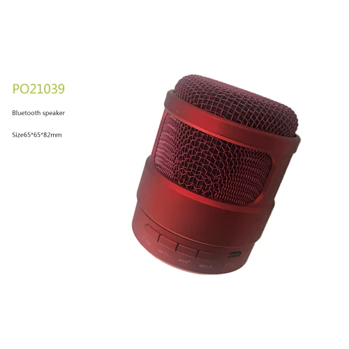 2021 Hot Selling Red Vintage Bluetooth Speakers