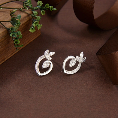 sterling silver helix hoop earrings