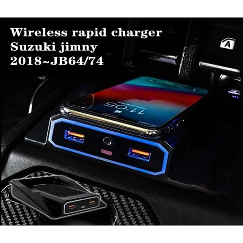 Jimny Wireless Charger With USB