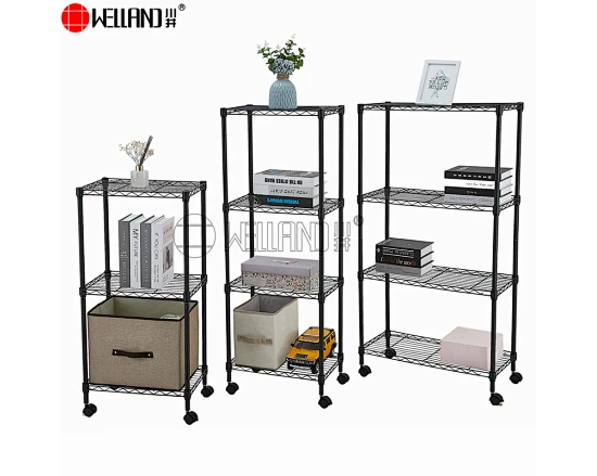 powder coated wire shelving