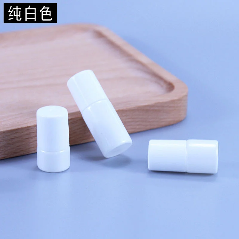 hot sell 1ml 2ml 3ml black and white frosted glass roller bottle roll-on fragrance essential oil vial stainless steel