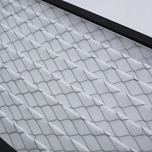 MERV6/G4 Synthetic Fiber Pleated Air Pre-filter. Filter Factory from China---Guangzhou Xincheng New Materials Co., Limited.