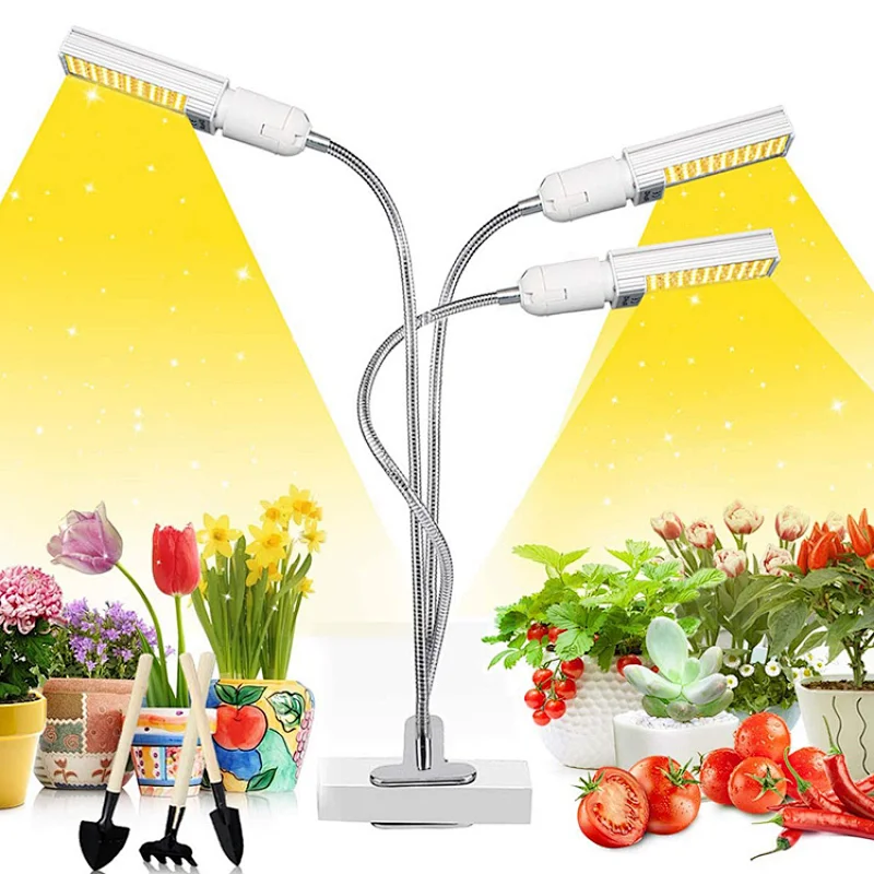 Commercial Hydroponic LED Plant Light Indoor Full Spectrum LED Grow Light with Stand