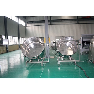 Ball shape peanut coater