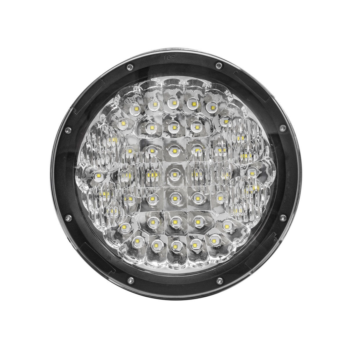 Emark Factory High Power 225W P68 Offroad Truck Round LED Driving Lights