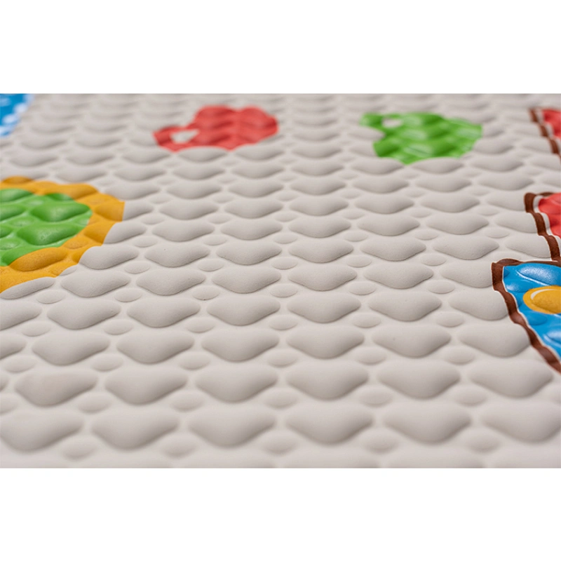Air filled rubber cot sheet baby air filled rubber sheet baby folding play mat