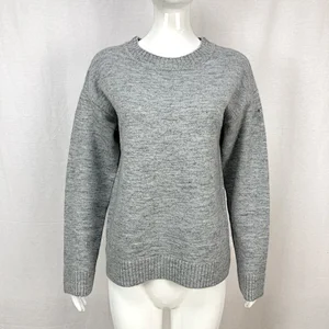 70%acrylic 23%nylon 7%spandex casual women long sleeve custom jersey sweaters