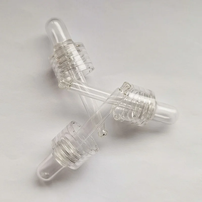 10ml clear suqar Essential OIl BottleAromatherapy Oil Vial made of high transparent thick glass bottle  eliguid medicine dropper