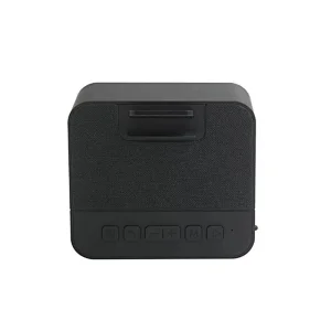 Clock Fabric Bluetooth Speaker