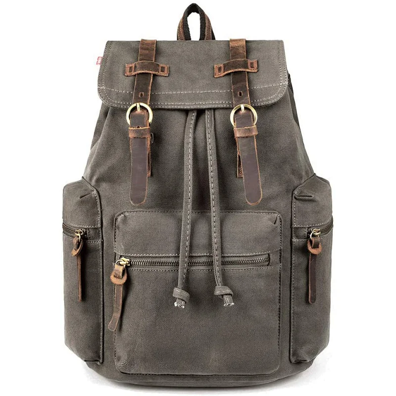 Navo Mountaineering Canvas Backpack,mountaineering backpack,hyperlite backpack,canvas backpack,canvas rucksack,waxed canvas backpack