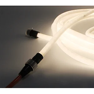 Bend Vertically Nonlinear Lighting 360 Degree LED Neon Flex Round With DIY Linkable Connector Free Bendable Flexible Rope Light