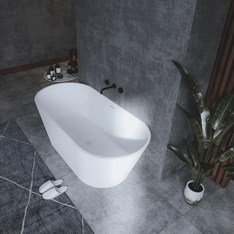 Stone Resin Freestanding Bathtub
