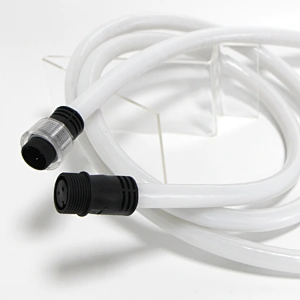 Bend Vertically Nonlinear Lighting 360 Degree LED Neon Flex Round With DIY Linkable Connector Free Bendable Flexible Rope Light