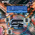 Industry Managed 8-port 1GE+ 2-port SFP PoE switch