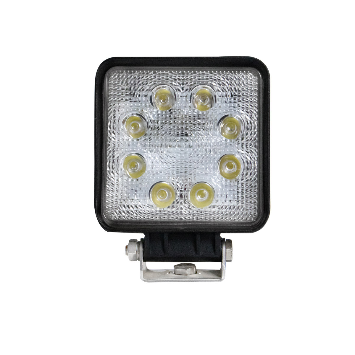 Square 24w Car Led Work Lamp  Flood and Spot Work Led Light