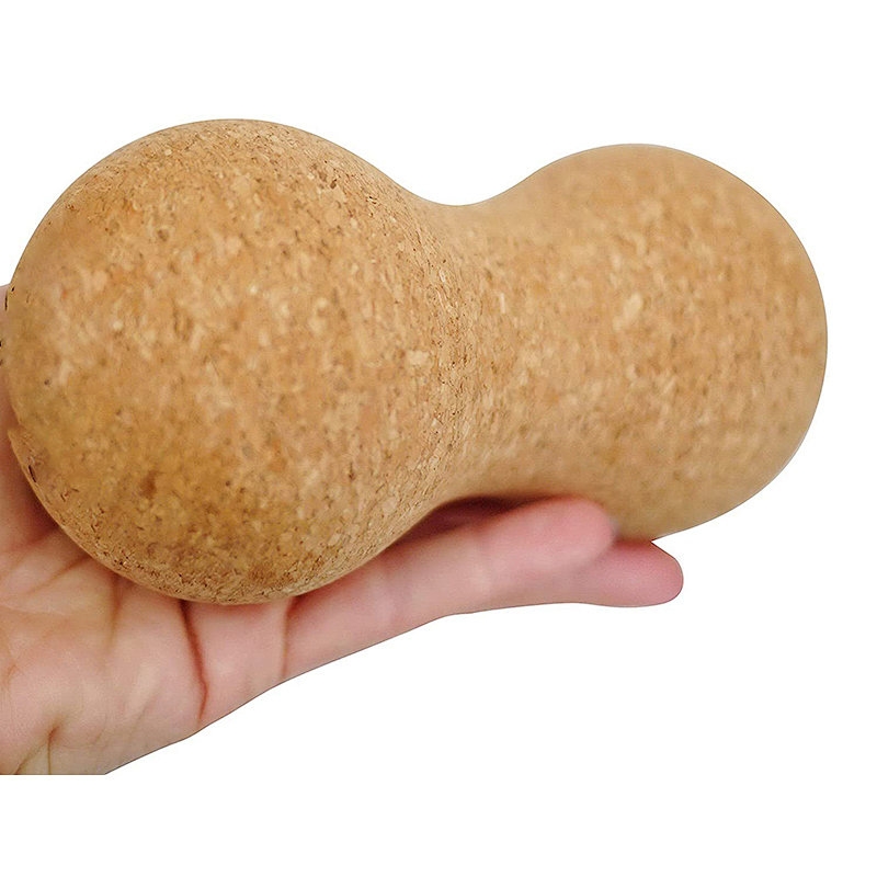 Cork foam roller set，cork