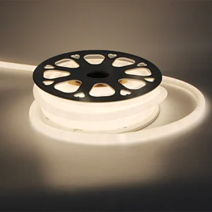 Bend Vertically Nonlinear Lighting 360 Degree LED Neon Flex Round With DIY Linkable Connector Free Bendable Flexible Rope Light