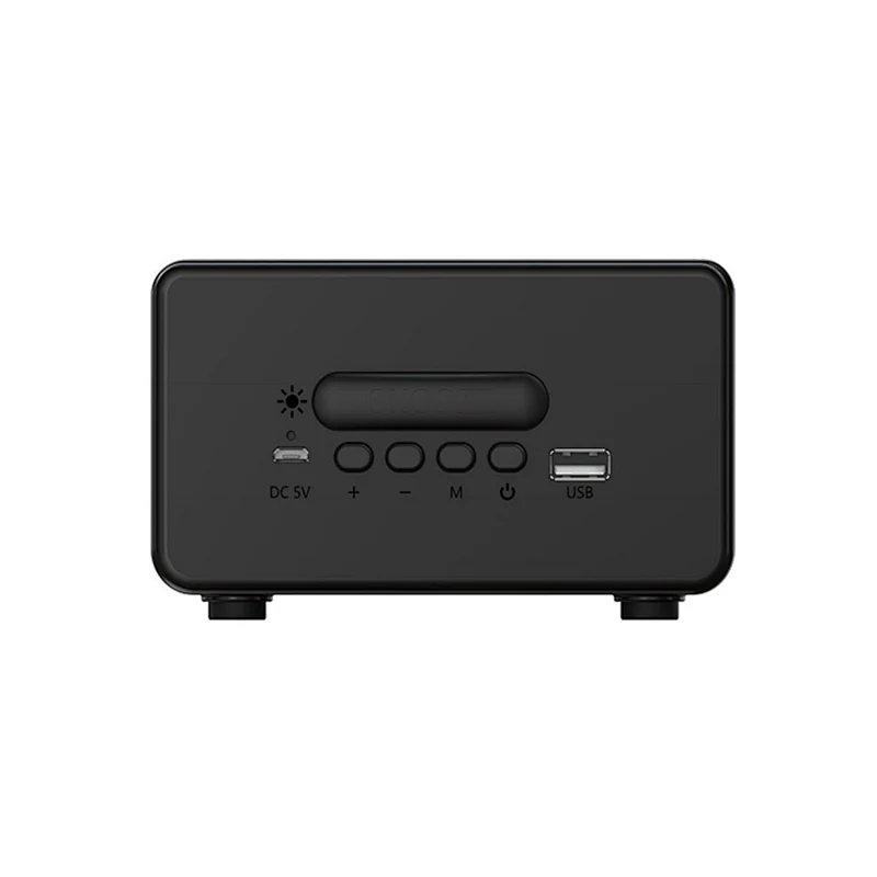 Clock Bluetooth Speaker with wireless charger