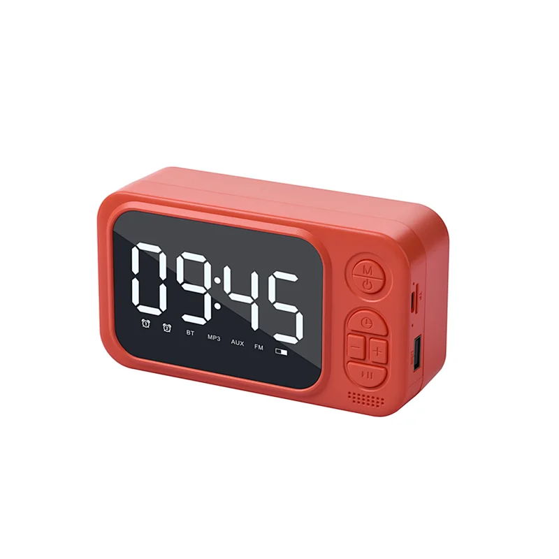 Clock Bluetooth Speaker