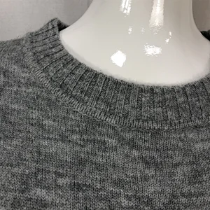 70%acrylic 23%nylon 7%spandex casual women long sleeve custom jersey sweaters