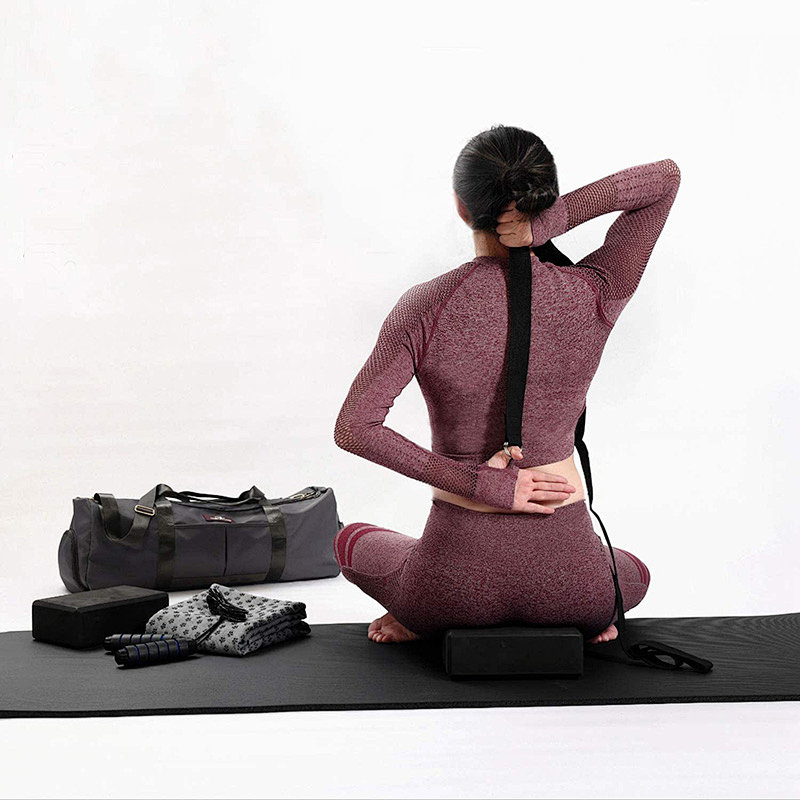 Customized NBR yoga mat set