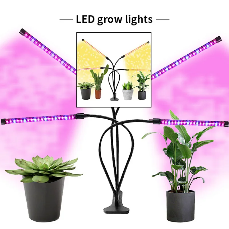 2021 Popular Flower Body Memory Timing Switching Spectrum Plant Grow Led Light for Plant Growth