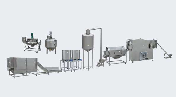 Automatic Continuous Popcorn Production Line