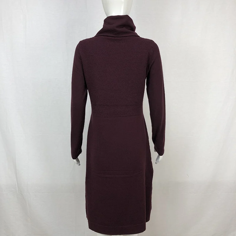 Spring leisure dresses women turtleneck sweater dress with 68%VISCOSE32%NYLON