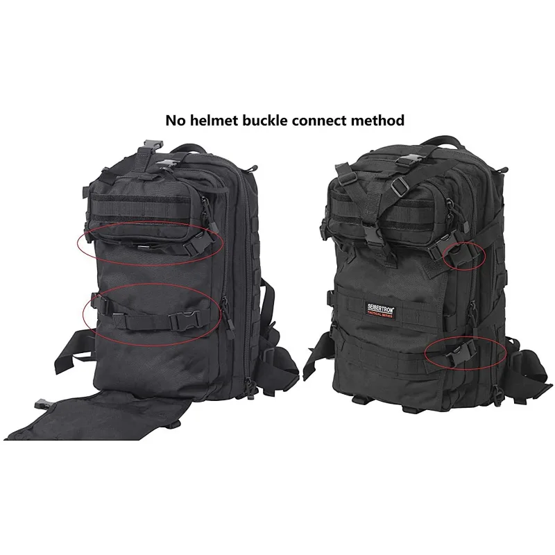 Navo Waterproof Large Capacity Molle Motorcycle Helmet Holder