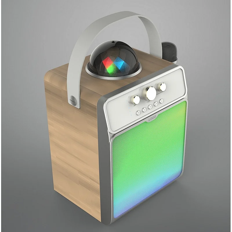 Disco Wooden Bluetooth Speaker