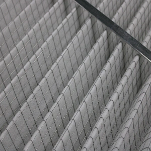 MERV6 G4 Synthetic Fiber Pleated Air Pre-filter. Filter Manufacturer from China---Guangzhou Xincheng New Materials Co., Limited.