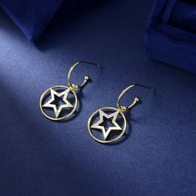 bow earrings sterling silver