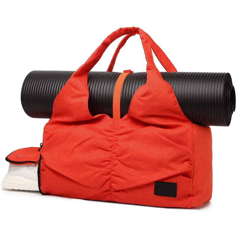Navo Travel Yoga Gym Bag for Women,yoga duffel bags,gym bag with yoga mat holder,yoga gym bag,yoga mat gym bag,gym bag with yoga mat slot,gym bag that holds yoga mat,gaiam gym bag,gym bag with mat holder,alo gym bag,gym mat bag
