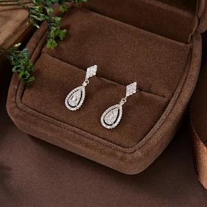 sterling silver jacket earrings
