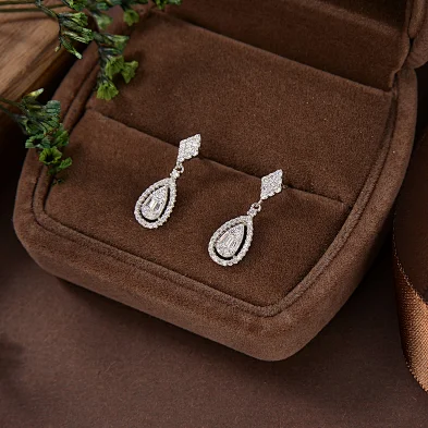 sterling silver jacket earrings