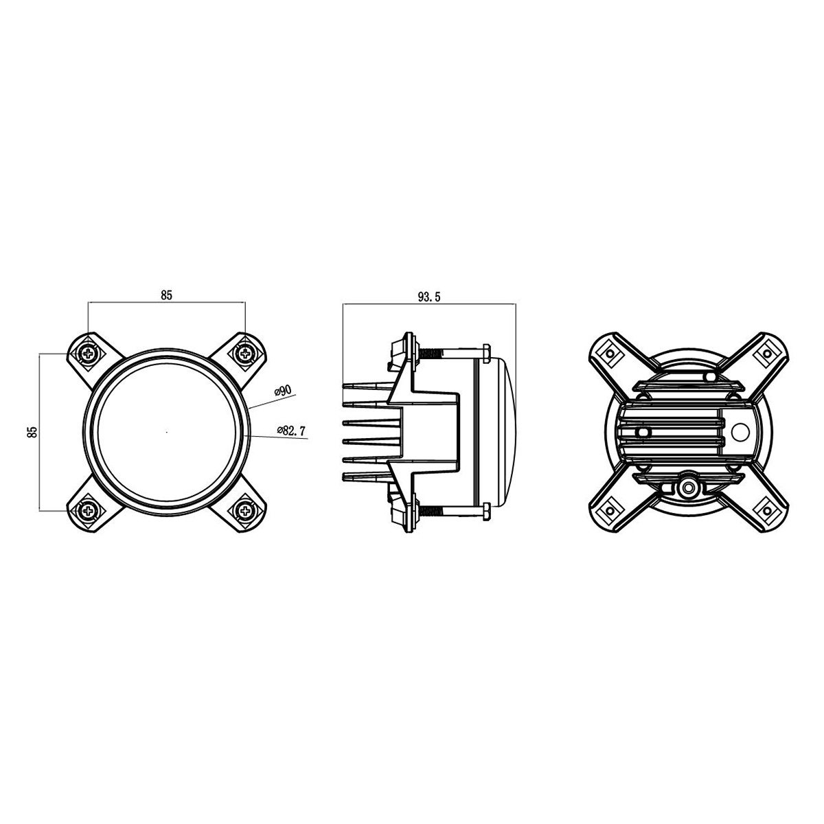 30W LED Fog Light