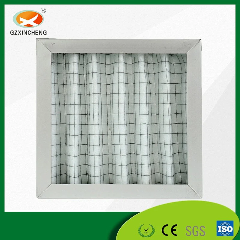 Primary Efficiency Pleated Air Pre-filter.  -----Filter Manufacturer---Guangzhou Xincheng New Materials Co., Limited.