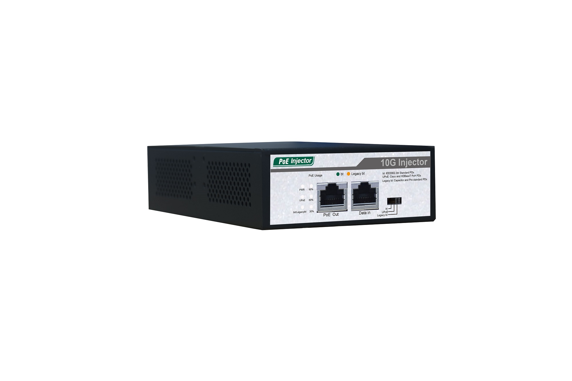 95W 10G PoE Injector