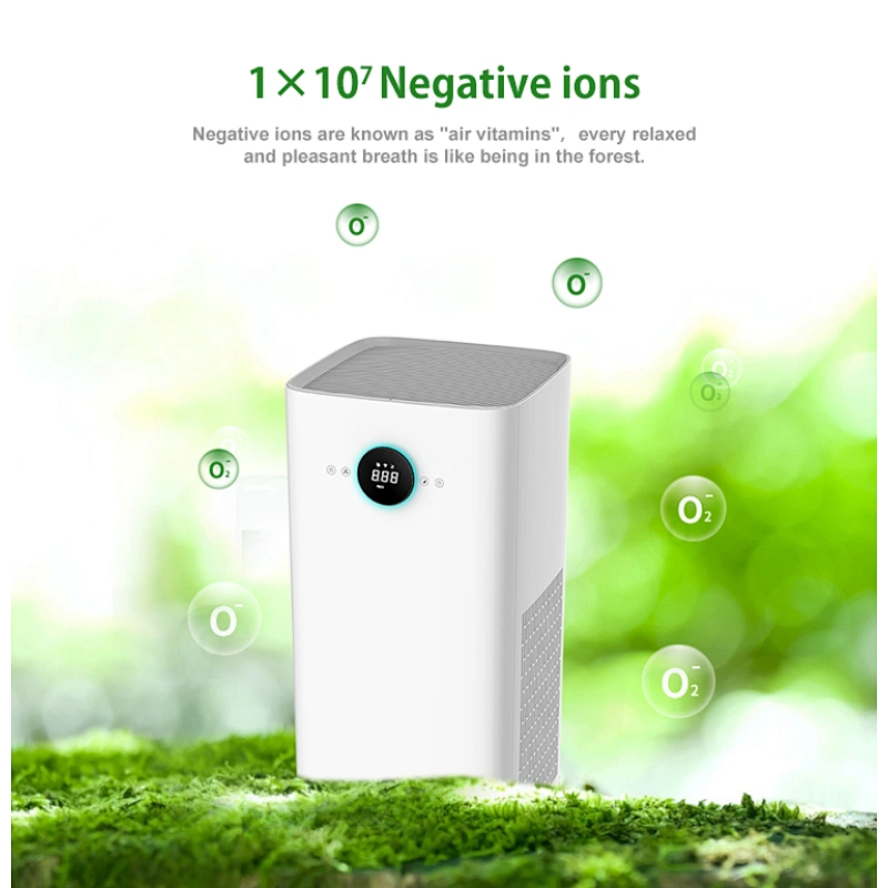 Purificador de aire ionizador de habitación