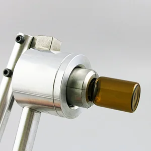 13mm20mmWholesale glass vial amber borosilicate  stainless steel injectable pharmaceutical tubular glass bottle sealing machine