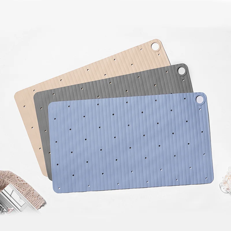 Anti-slip rubber bath mat bathroom rubber floor mat bathtub shower mat