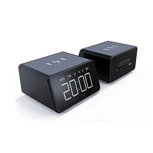 Clock Bluetooth Speaker with wireless charger
