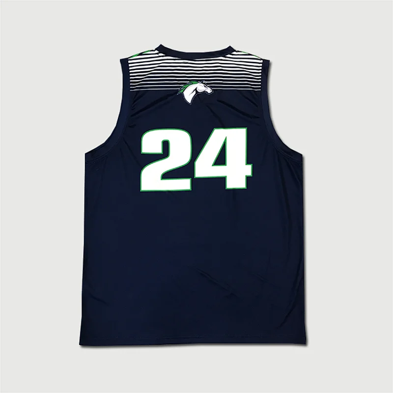 Greenpoly Recycle Material Custom Sublimation Basketball Jersey Basketball Set