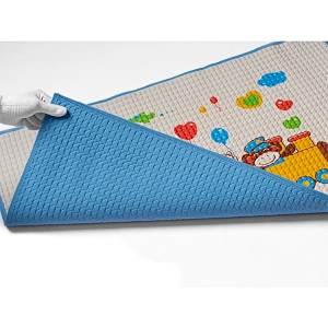 Air filled rubber cot sheet baby air filled rubber sheet baby folding play mat