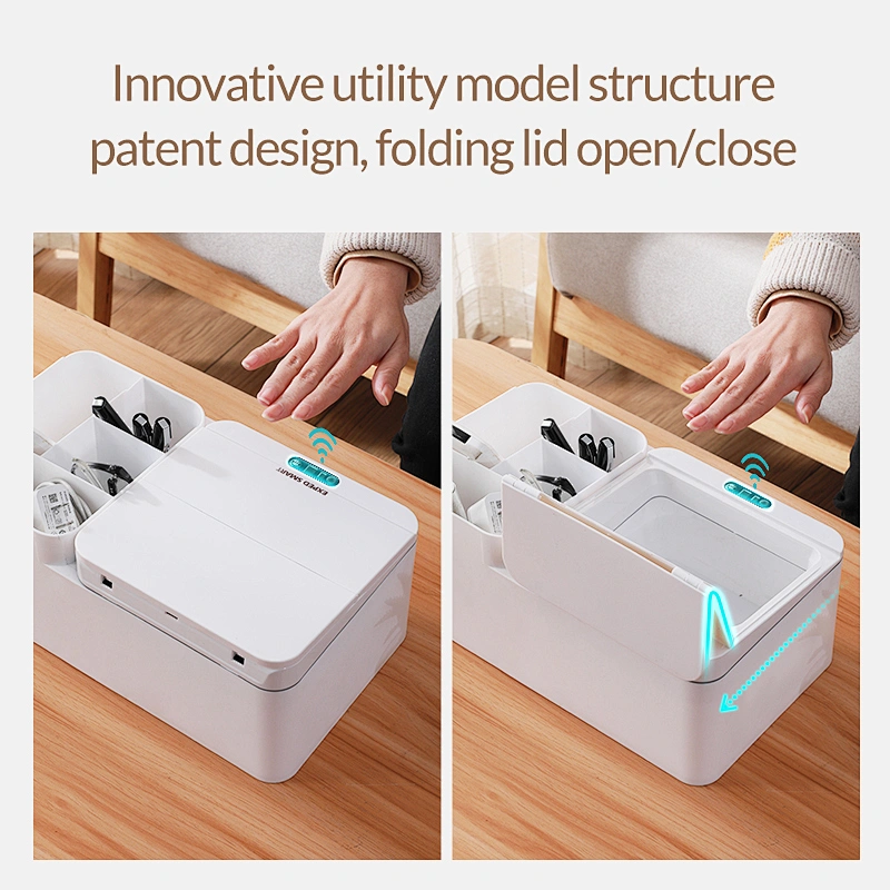 Intelligent Induction desktop multiple grid storage box