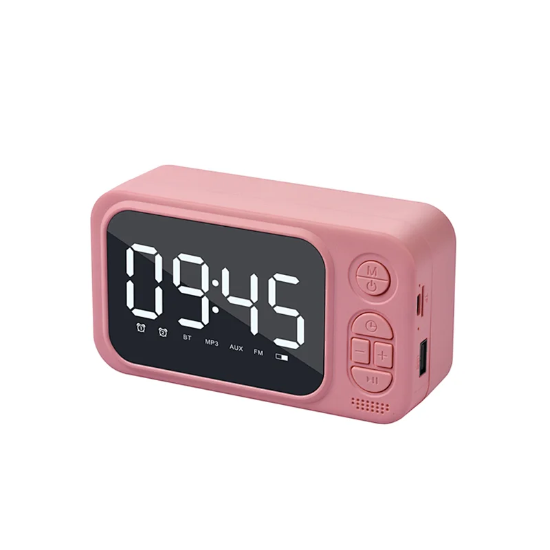 Clock Bluetooth Speaker
