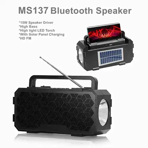 Solar Bluetooth Speaker