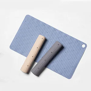 Anti-slip rubber bath mat bathroom rubber floor mat bathtub shower mat