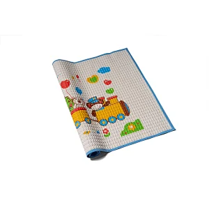 Air filled rubber cot sheet baby air filled rubber sheet baby folding play mat